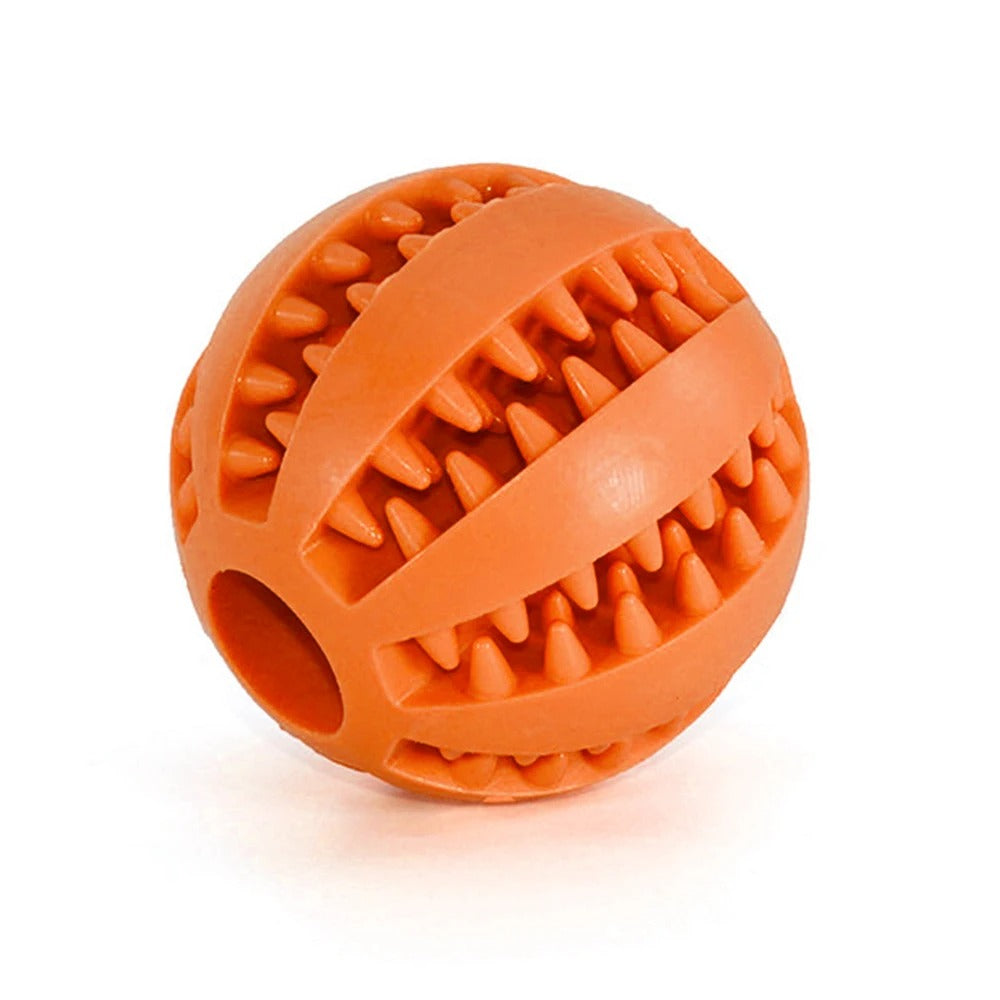 the Rubber Watermelon Ball - the ultimate pet accessory for teeth cleaning and playtime fun